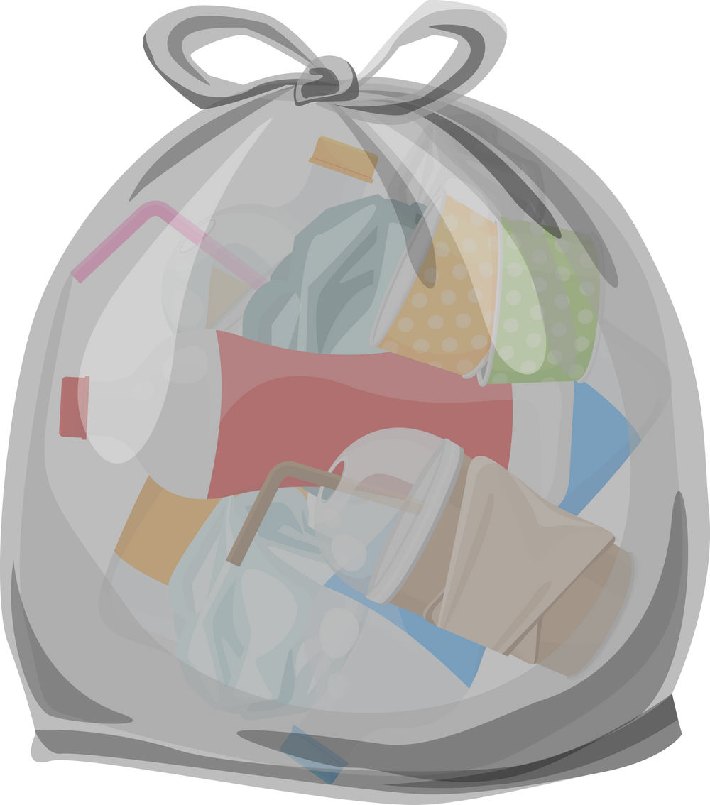 Garbage Bag Illustration